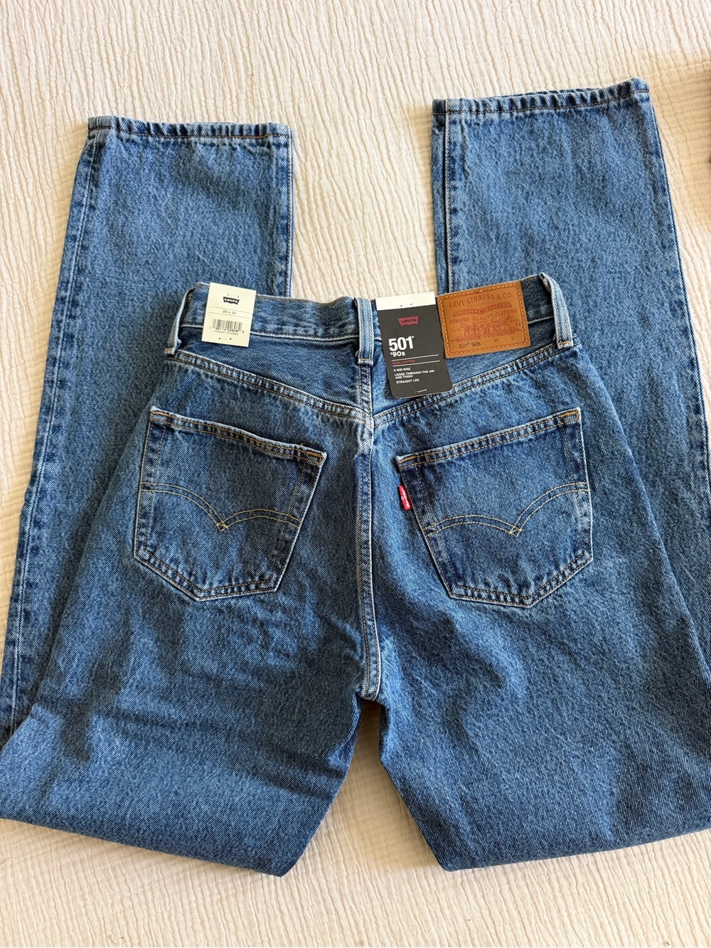 Levi's Women's Boot Cut Jeans in Classic Blue Denim
